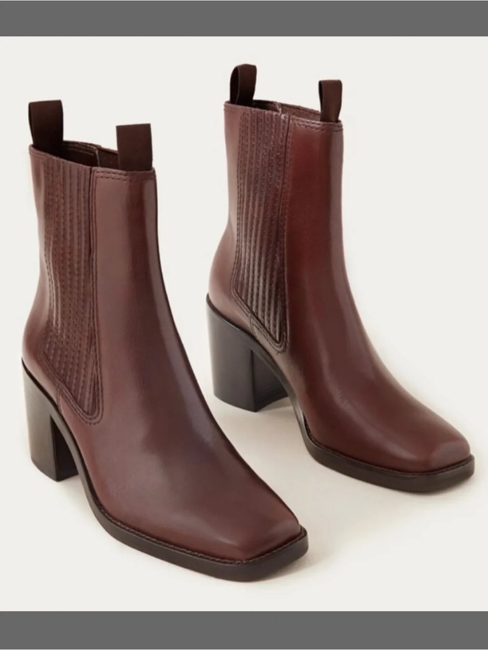 ✨ Loeffler Randall Arianna Square Toe Boot in Espresso ✨